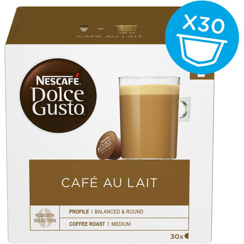 E-shop DOLCE GUSTO CafeAuLait 30 Cap NESCAFÉ