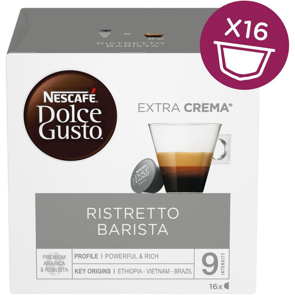 NESCAFÉ Dolce Gusto RISTRETTO BARISTA intenzita 9, 16 kapsúl