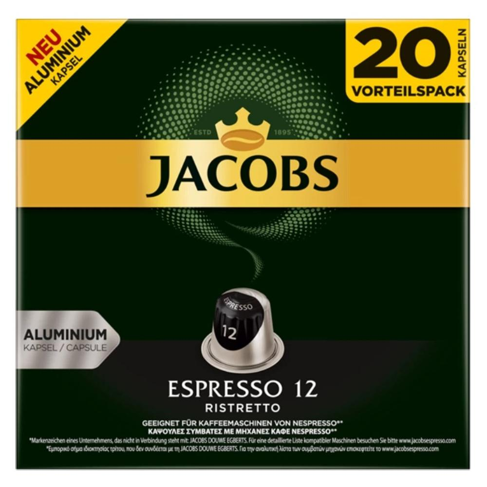E-shop JACOBS NESPRESSO Espresso intenzita 12, 20 kapsúl