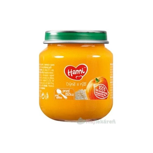 Hami zeleninový príkrm tekvica s ryžou 125g