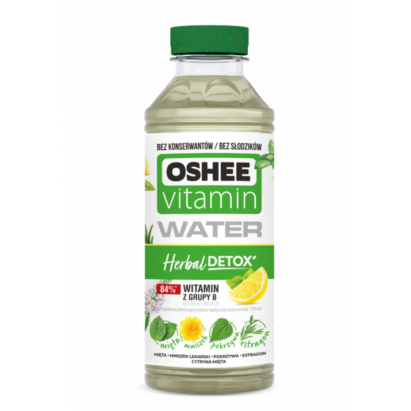 Vitamínová voda s bylinkami - OSHEE