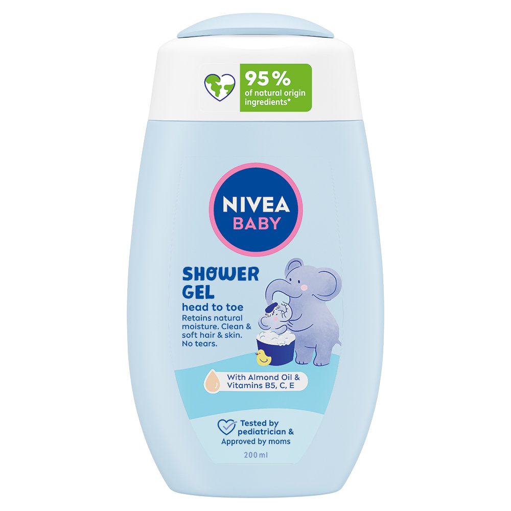 E-shop NIVEA Baby Gél sprchovací pre celé telo a vlásky 200 ml