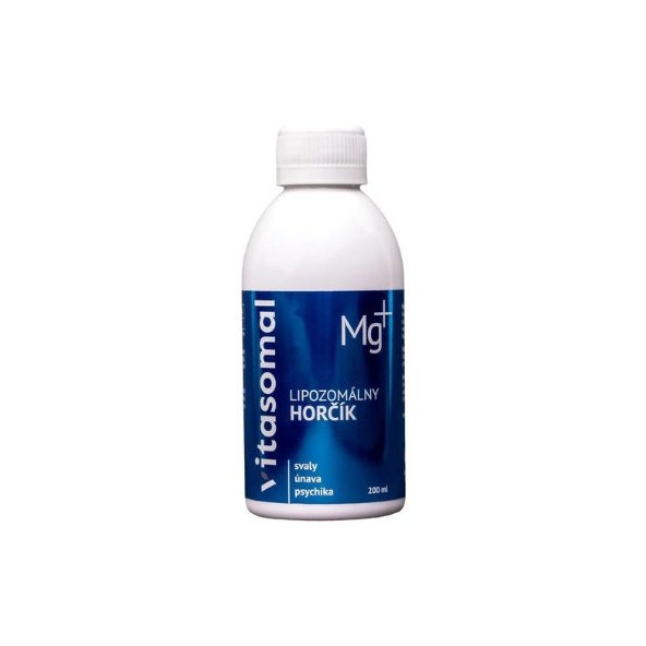 Lipozomálny horčík, magnézium (bez konzervantov) Vitasomal 200ml