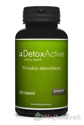 E-shop ADVANCE DetoxActive výživový doplnok, 120ks