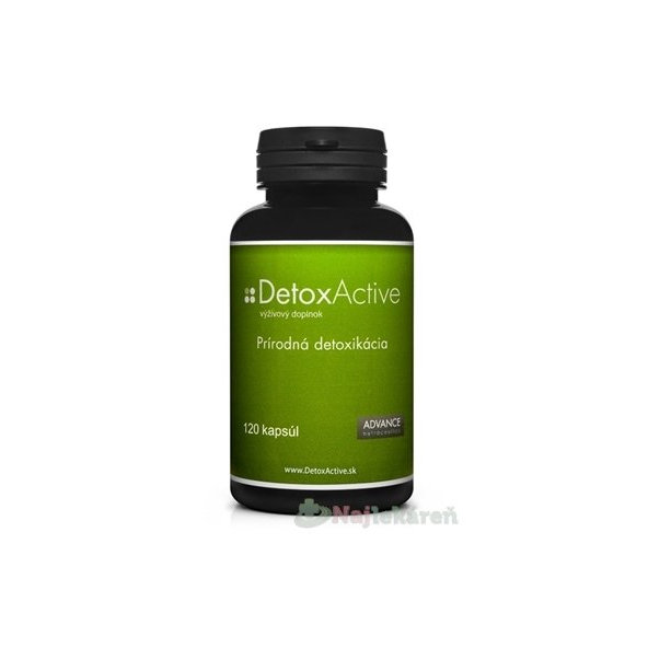 ADVANCE DetoxActive výživový doplnok, 120ks