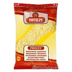 PROCEL - bezgluténové cestoviny, číslice, 250g