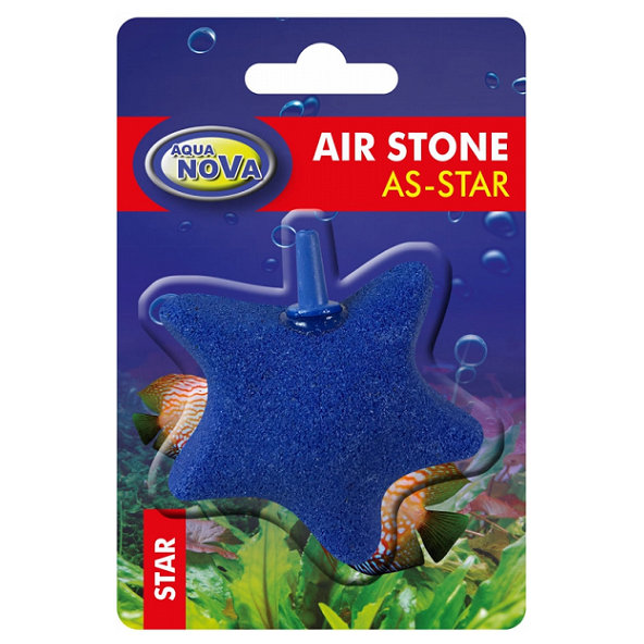 AQUA NOVA AS-star vzduchovací kameň do akvária - hviezda 55mm