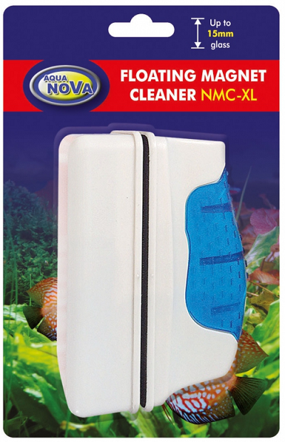 E-shop AQUA NOVA magnetická stierka XL na čistenie akváriového skla |15mm|