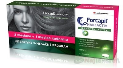 E-shop FORCAPIL HAIR ACTIV 90 ks