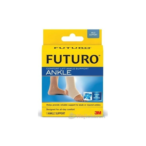3M FUTURO Comfort bandáž na členok veľkosť S, ľahká opora, 1ks