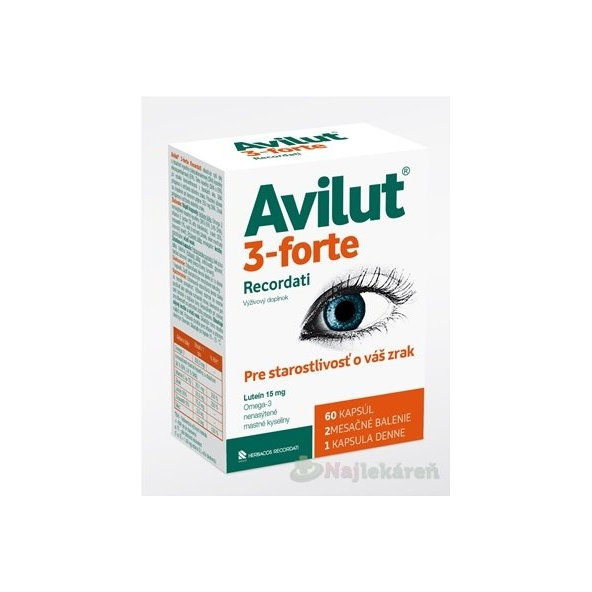 AVILUT 3-forte Recordati 60ks