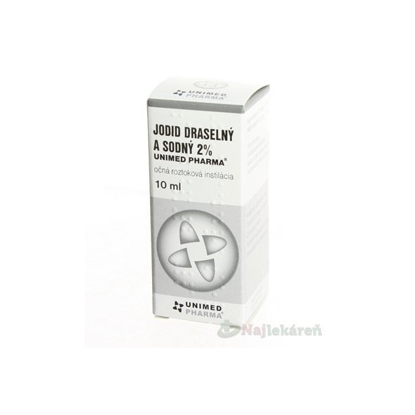 JODID DRASELNÝ A SODNÝ 2 % UNIMED PHARMA