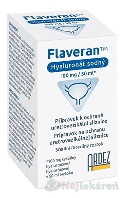 E-shop Flaveran roztok hyaluronátu sodného na močové cesty 50 ml