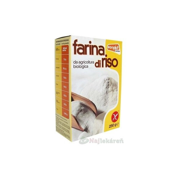 Pedon Múka, bezgluténová, ryžová múka určená pre ľudí s celiakiou, 250g