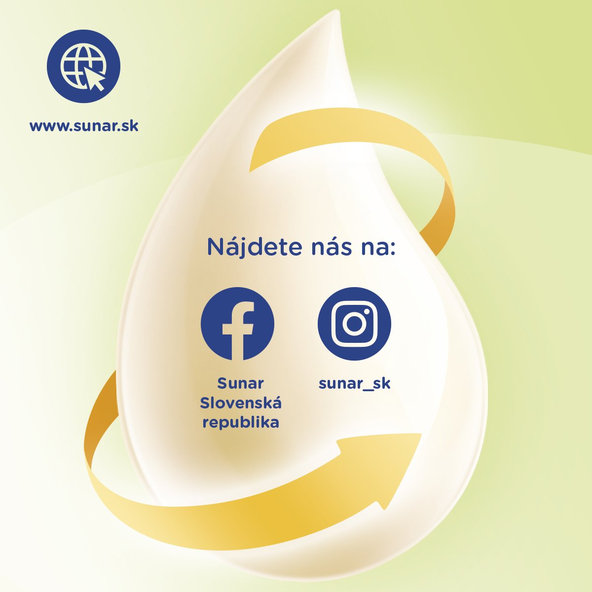 SUNAR Sensitive 1 počiatočné dojčenské mlieko 0m+ 500 g