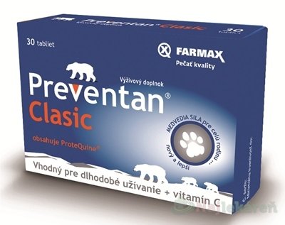 E-shop FARMAX Preventan Clasic + vitamín C