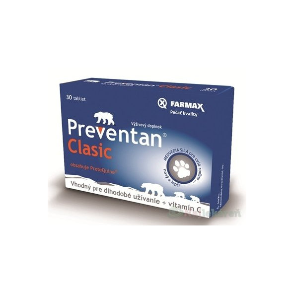 FARMAX Preventan Clasic + vitamín C