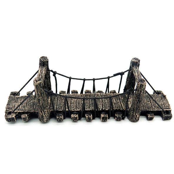 AQUA NOVA AN608-BR dekorácia do akvária most 16x4,5x5cm