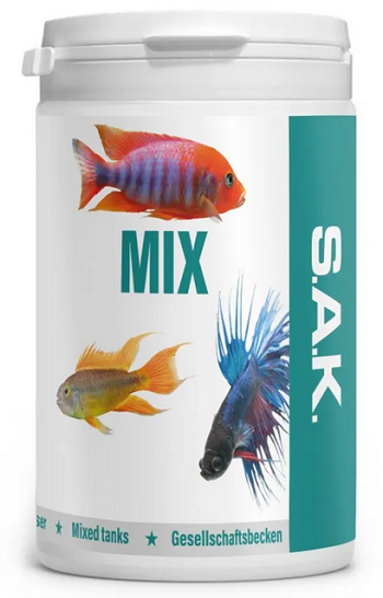 E-shop SAK mix krmivo pre akváriové ryby - vločky, 300ml
