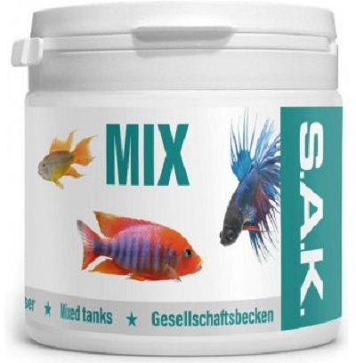 E-shop SAK mix krmivo pre akváriové ryby, veľkosť 4 - 150ml