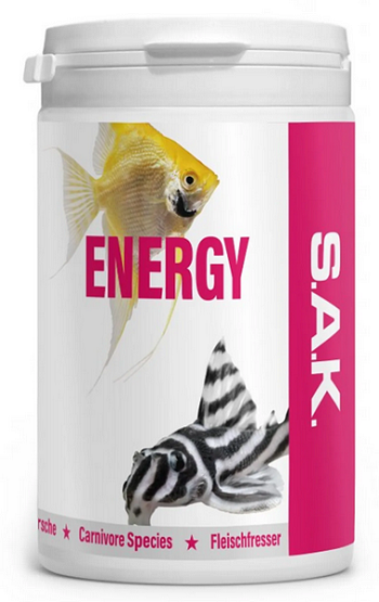 E-shop SAK energy krmivo pre akváriové ryby, veľkosť 4 - 300ml