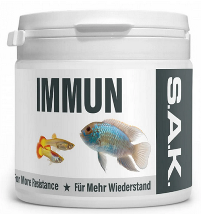 E-shop SAK immun krmivo pre akváriové ryby, veľkosť 1 - 150ml