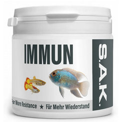 SAK immun krmivo pre akváriové ryby,  veľkosť 1 - 150ml
