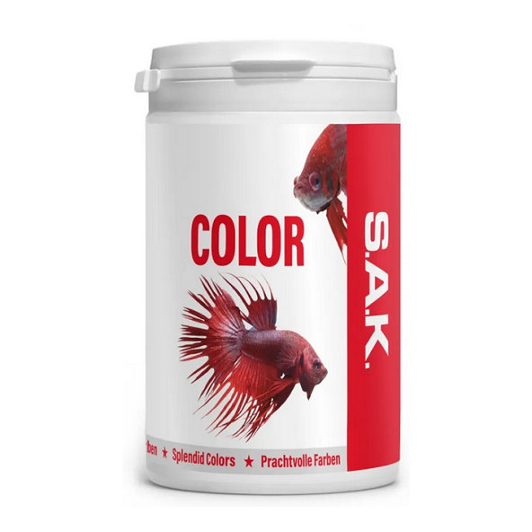 SAK color krmivo pre akváriové ryby, veľkosť 4 - 300ml