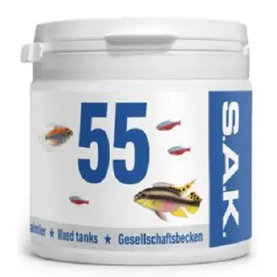 SAK 55 krmivo pre akváriové ryby 150ml - vločky