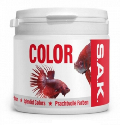 E-shop SAK color krmivo pre akváriové ryby 150ml - vločky