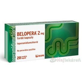 BELOPERA 2 mg na hnačku 20 cps