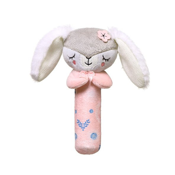 BABYONO Hračka pískacia Zajačica Sunday 3m+