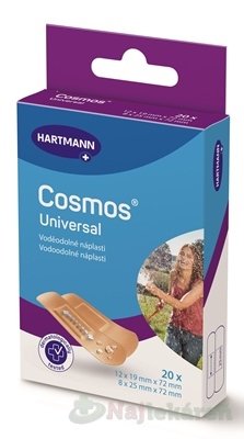 E-shop Cosmos Vodeodolná náplasť 2 veľkosti 20ks