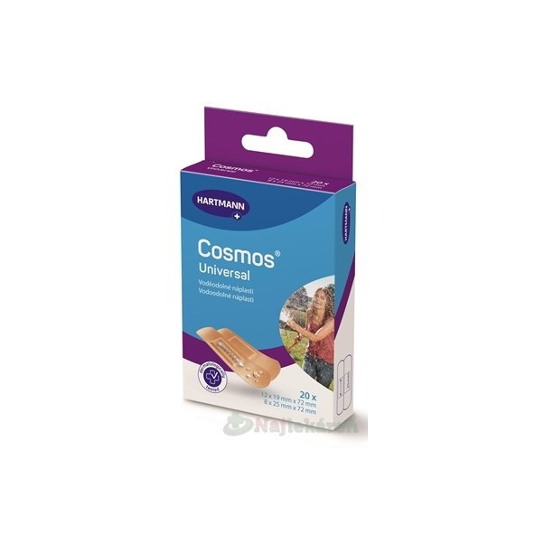 Cosmos Vodeodolná náplasť 2 veľkosti 20ks
