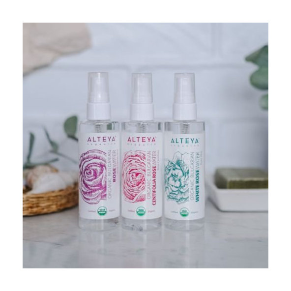 Alteya Ružová voda z bielej ruže bio 100 ml