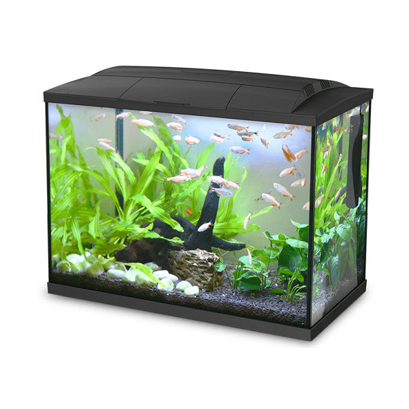 Happet akvárium K20 s objemom 20 litrov vrátane LED osvetlenia a filtra