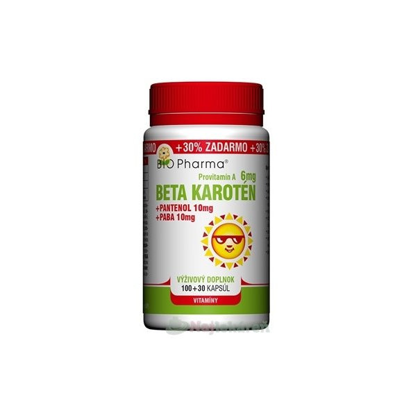 BIO Pharma Beta karotén 6 mg