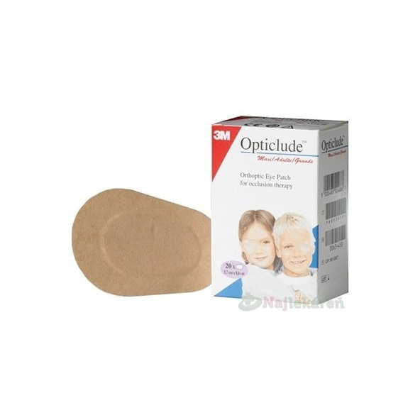 3M Opticlude Standard Maxi Očná náplasť [SelP] 20ks