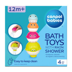 CANPOL BABIES Sada kreatívnych hračiek do vody s dažďovou sprchou Oceán