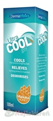 E-shop Dermatonics UltraCOOL gel deodorant na nohy 100ml