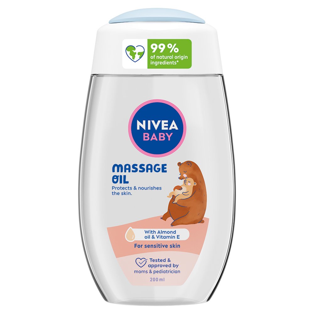 NIVEA Baby Masážny olej 200 ml