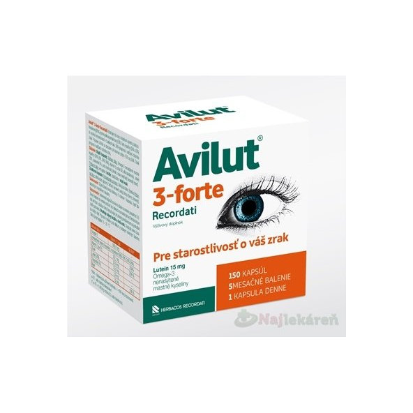 AVILUT 3-forte Recordati 150ks
