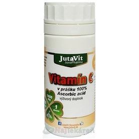 JutaVit Vitamín C (100% Ascorbic acid), 160 g