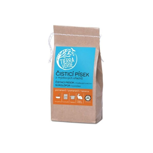 Čistiaci piesok z mydlových orechov Tierra Verde 250g