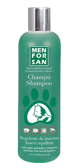 E-shop MEN FOR SAN antiparazitný šampón s citronellou pre mačky 300ml