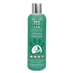 MEN FOR SAN antiparazitný šampón s citronellou pre mačky 300 ml