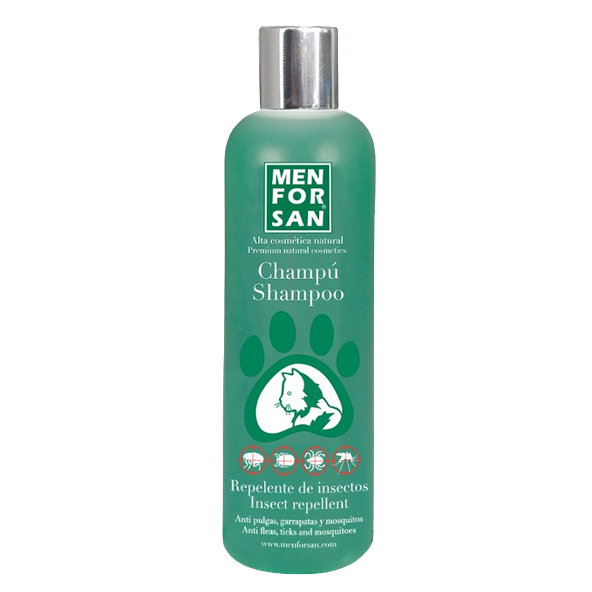 MEN FOR SAN antiparazitný šampón s citronellou pre mačky 300ml