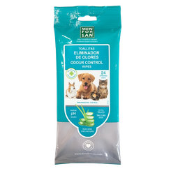 MEN FOR SAN vlhčené utierky na odstraňovanie zápachu 24 ks