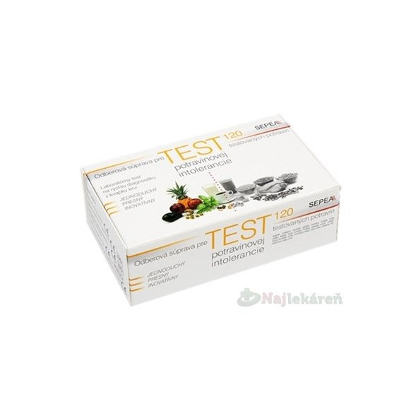 SEPEA ELISA SCREEN TEST 120 test potravinovej intolerancie 1set