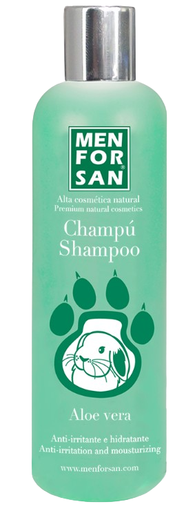 E-shop MEN FOR SAN šampón s aloe vera pre hlodavce, fretky a králiky 300ml